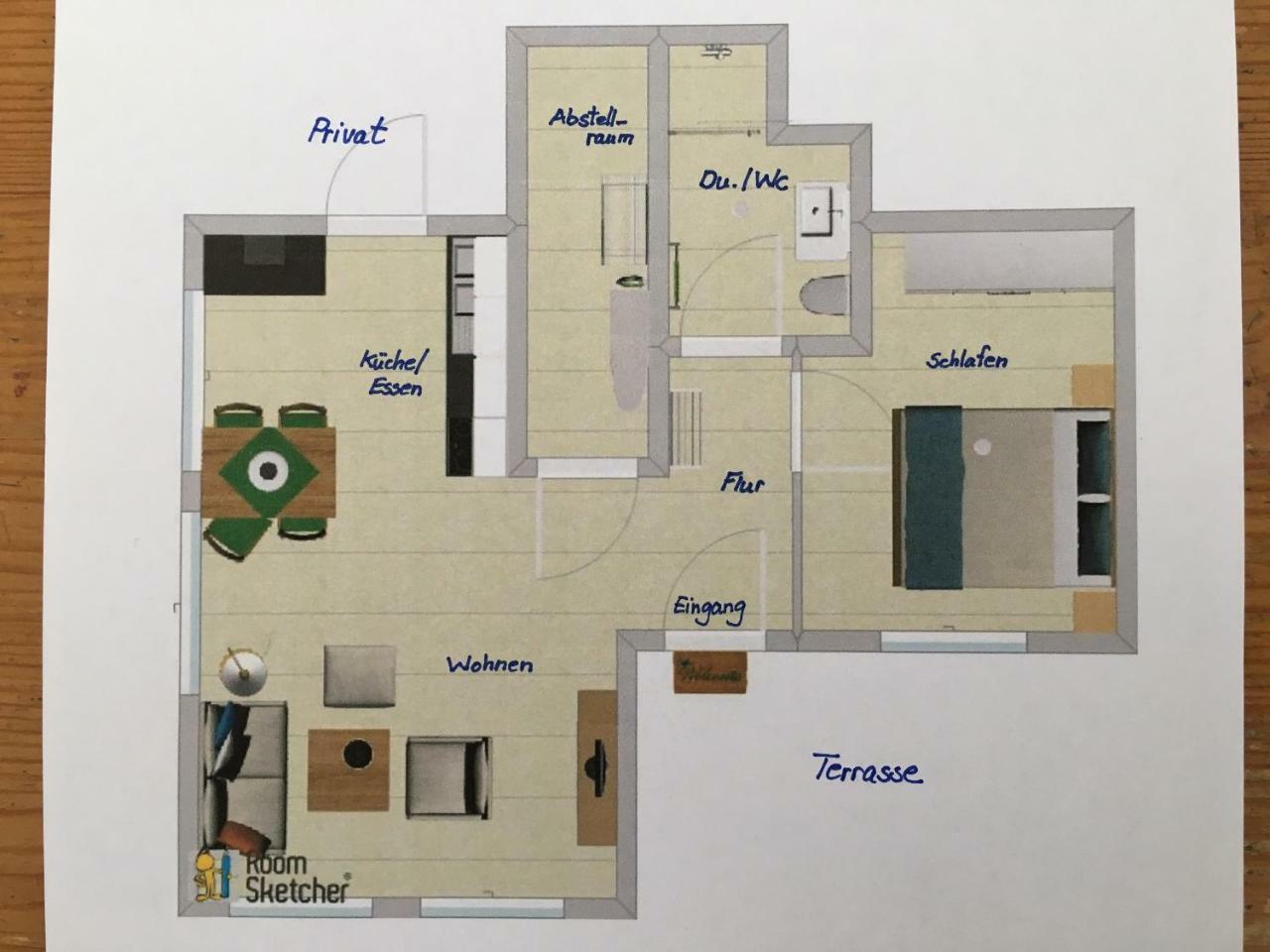 Ferienwohnung Gluiber บอยเรน ภายนอก รูปภาพ
